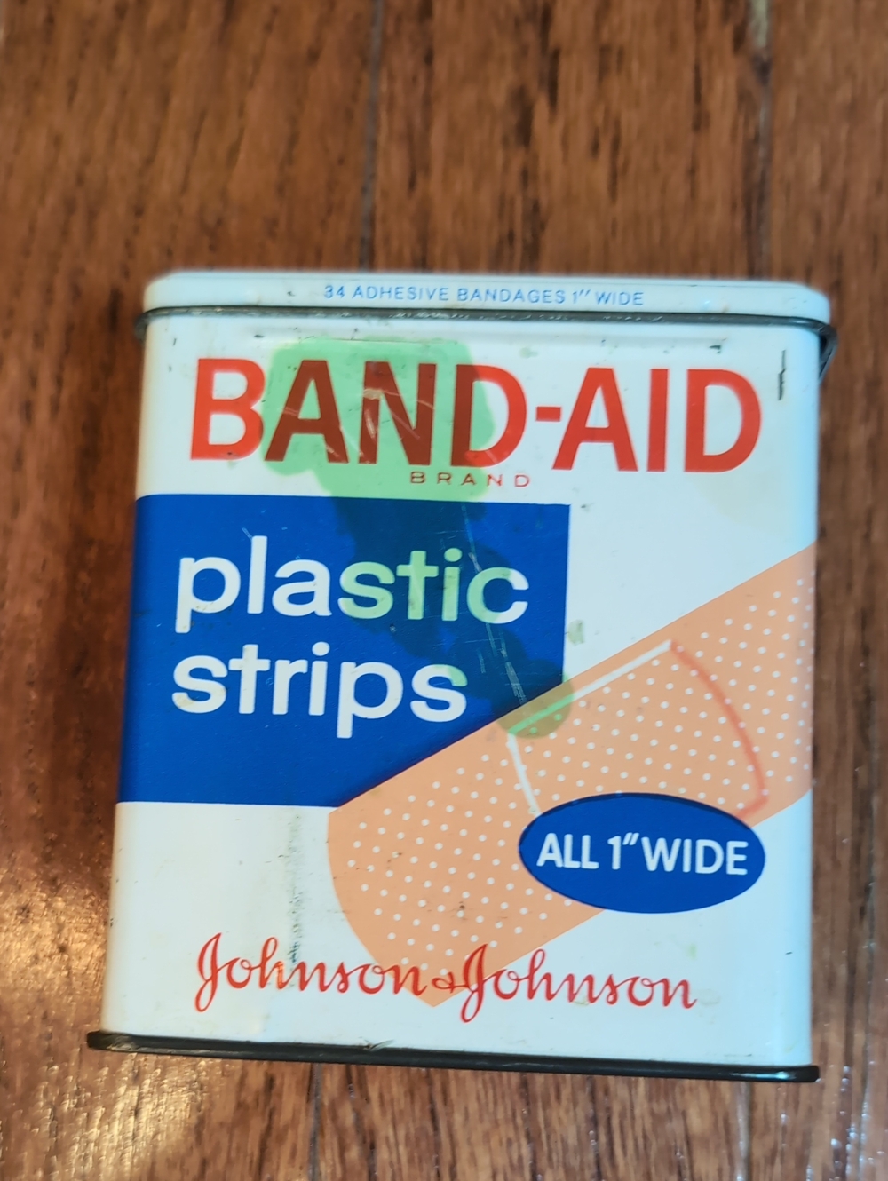 Vintage Johnson & Johnson Band-Aid Tin